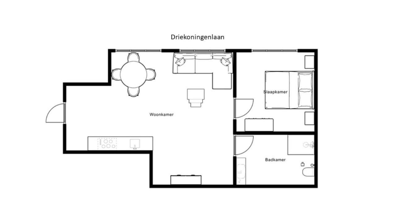 Apartmán Vier Koningen Zierikzee Exteriér fotografie
